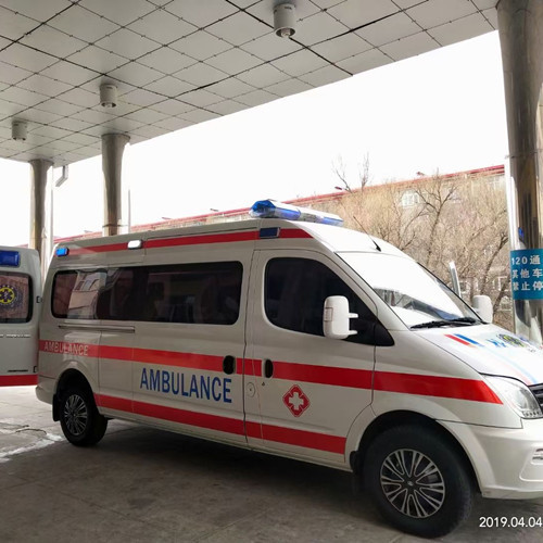 崖城镇救护车出租服务案例2